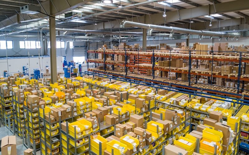 Vendra food distribution software — warehouse with cold storage logistics